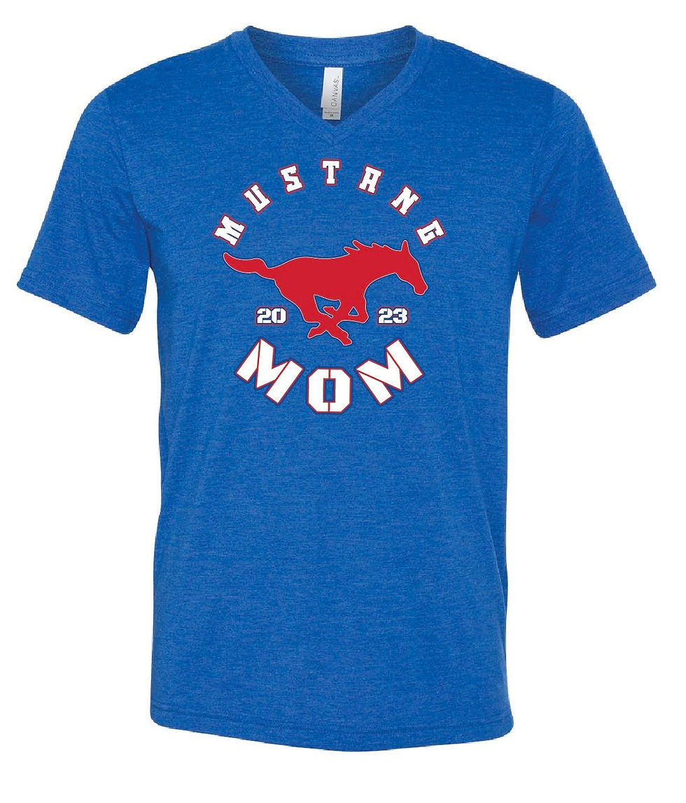 GHS SENIOR MOM- BLUE T-SHIRT