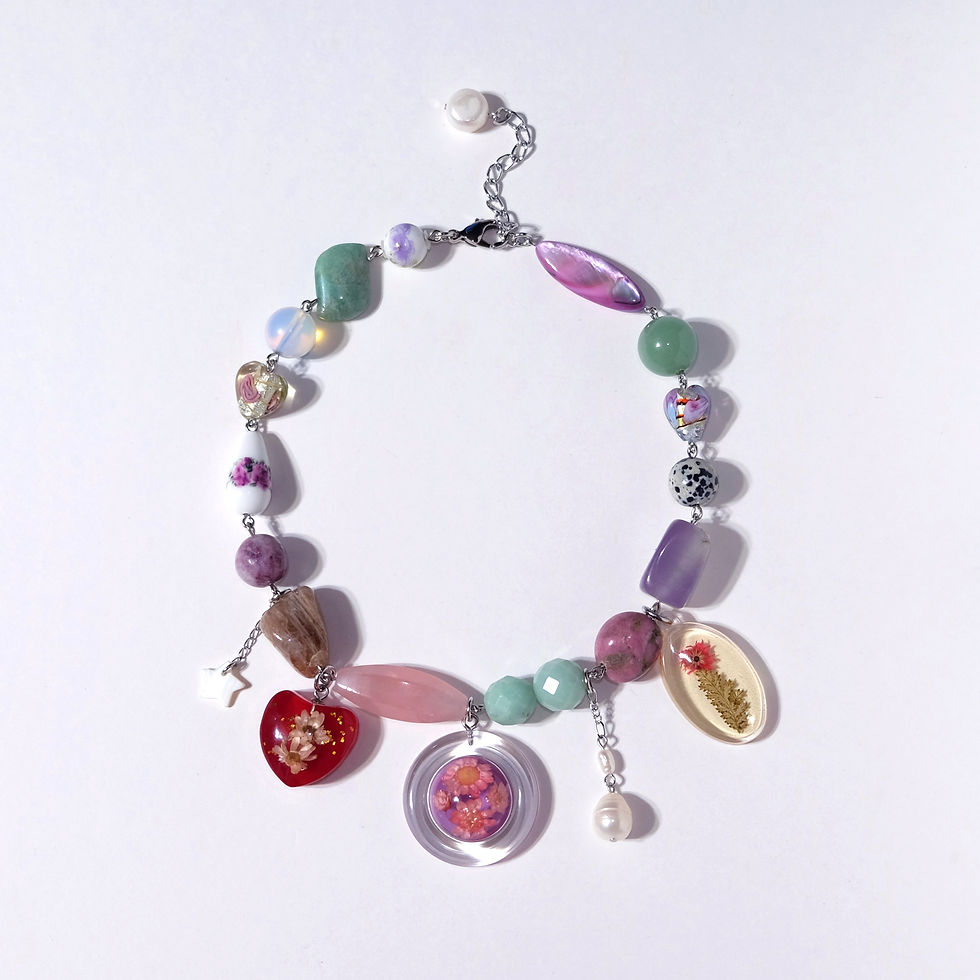 MIZUGASHI MIX NECKLACE 9