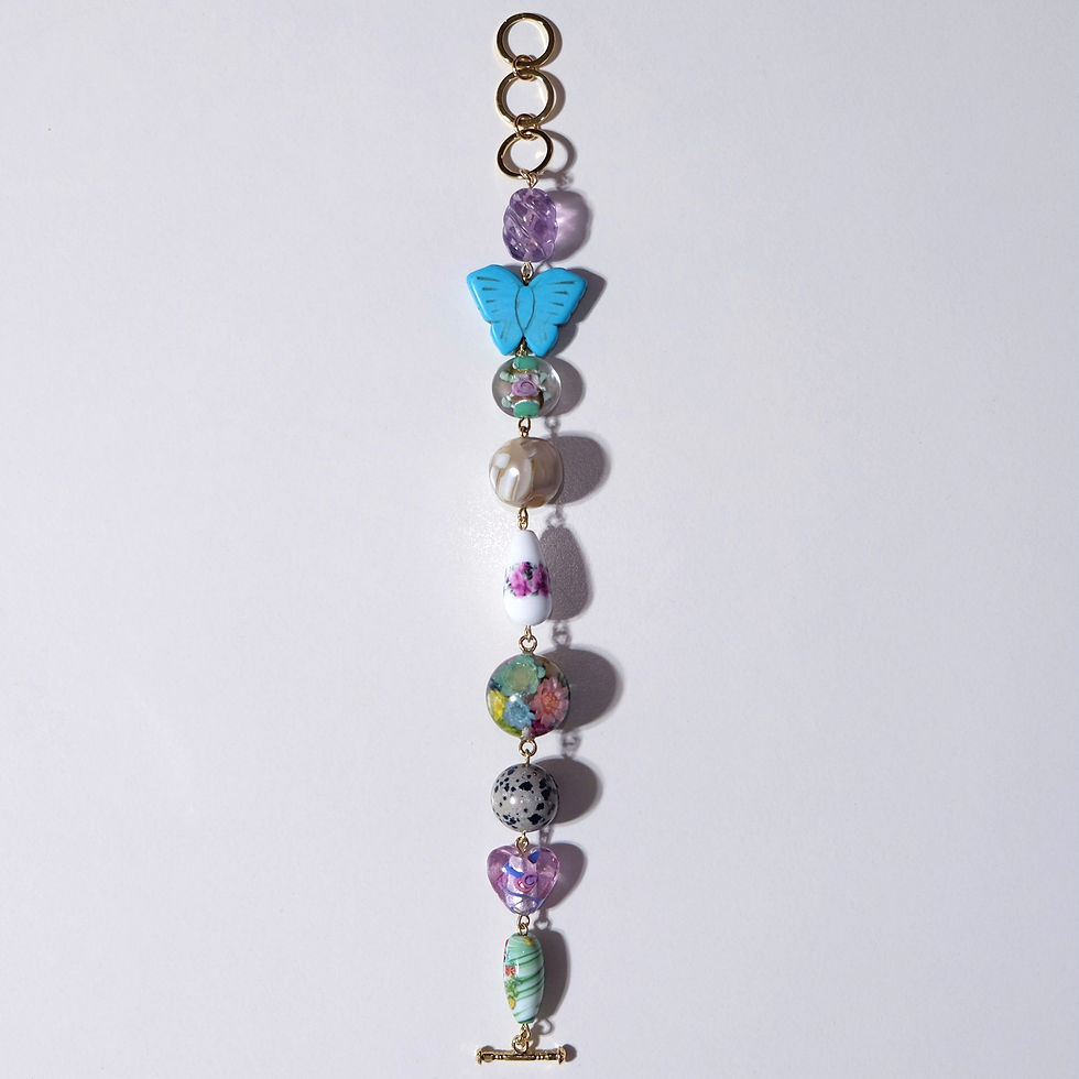 サムネイル： MIZUGASHI FLOWER BALL BRACELET