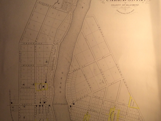 Street names in early settlement days still exist in some cases
