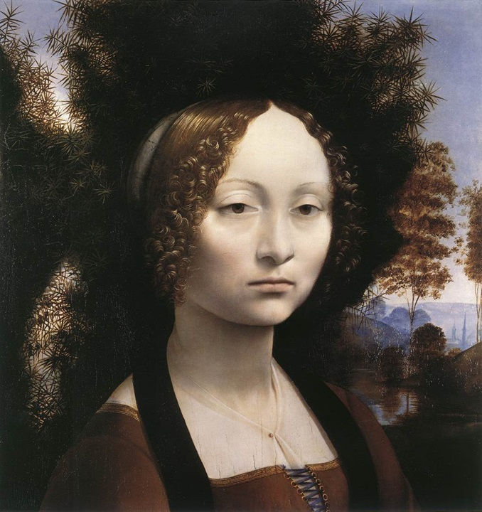 Retrato de Ginevra de' Benci (1510-15)