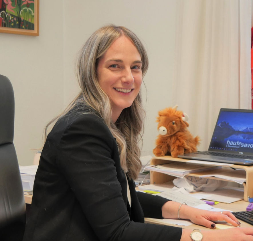 Chef d’orchestre discrète de l’action départementale Delphine Metz