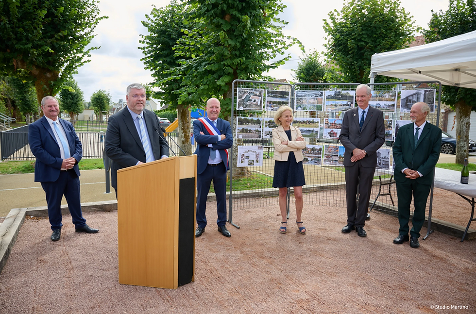 Inauguration à Courville-sur-Eure en 2025