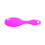 Thumbnail: Bass 57 Pretty Pink  |  Small Oval Brush With Alloy Pins and Acrylic Handl