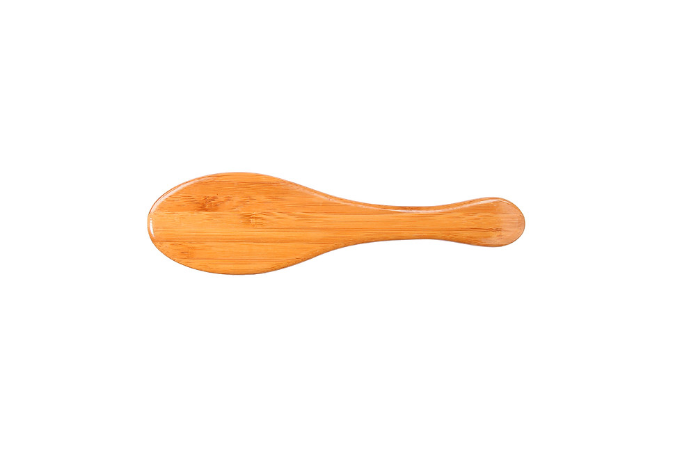 Thumbnail: The Hybrid Groomer A13 Dark Bamboo  |  Small Oval Brush