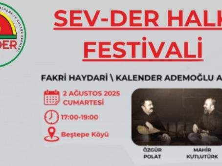 SEV-DER Halk Festivali 2025: Kültür ve Dayanışma Buluşması