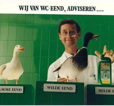 Wij van WC Eend adviseren WC Eend. Dat doe je niet… Toch?