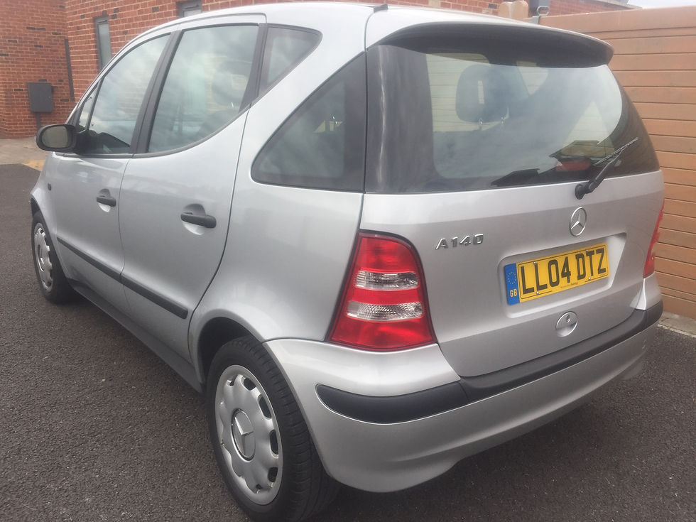 Thumbnail: **18000 miles** Mercedes A140 1.4 five door auto