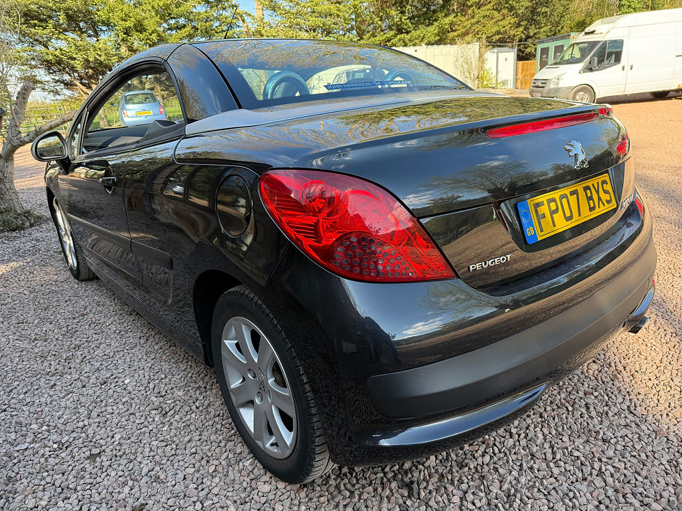 Thumbnail: 2007 PEUGEOT 207 CC SPORT 1.6 16v CONVERTIBLE 