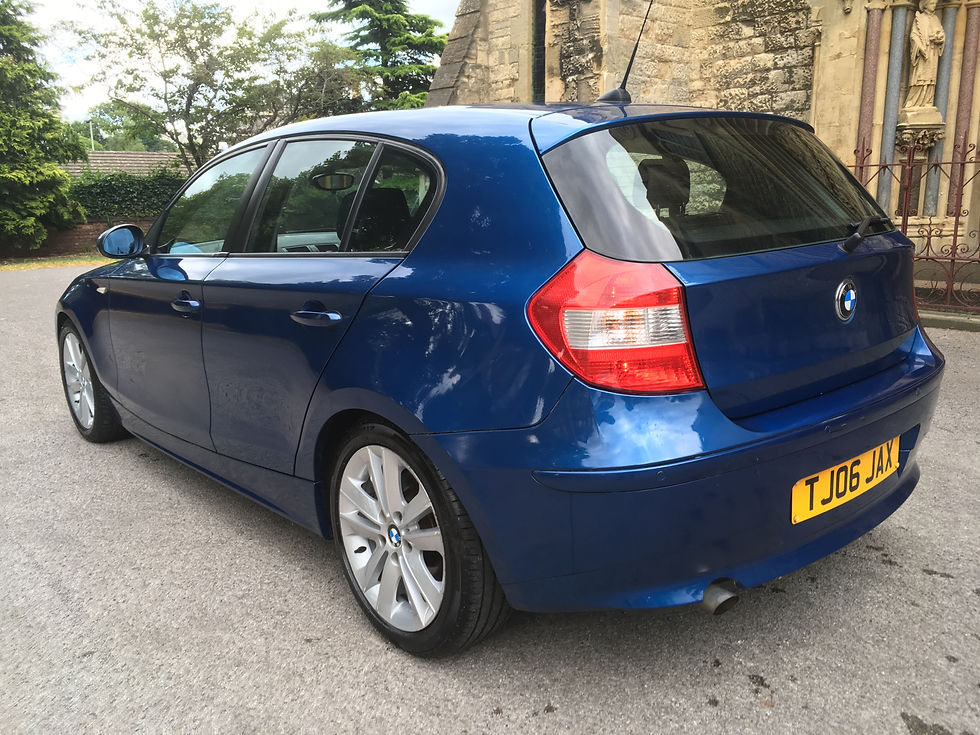 Thumbnail: BMW 120 sport 6 speed auto 5 door 
