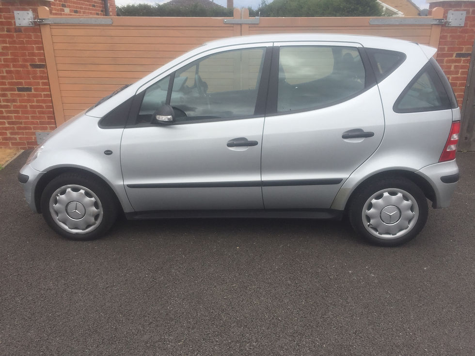 Thumbnail: **18000 miles** Mercedes A140 1.4 five door auto