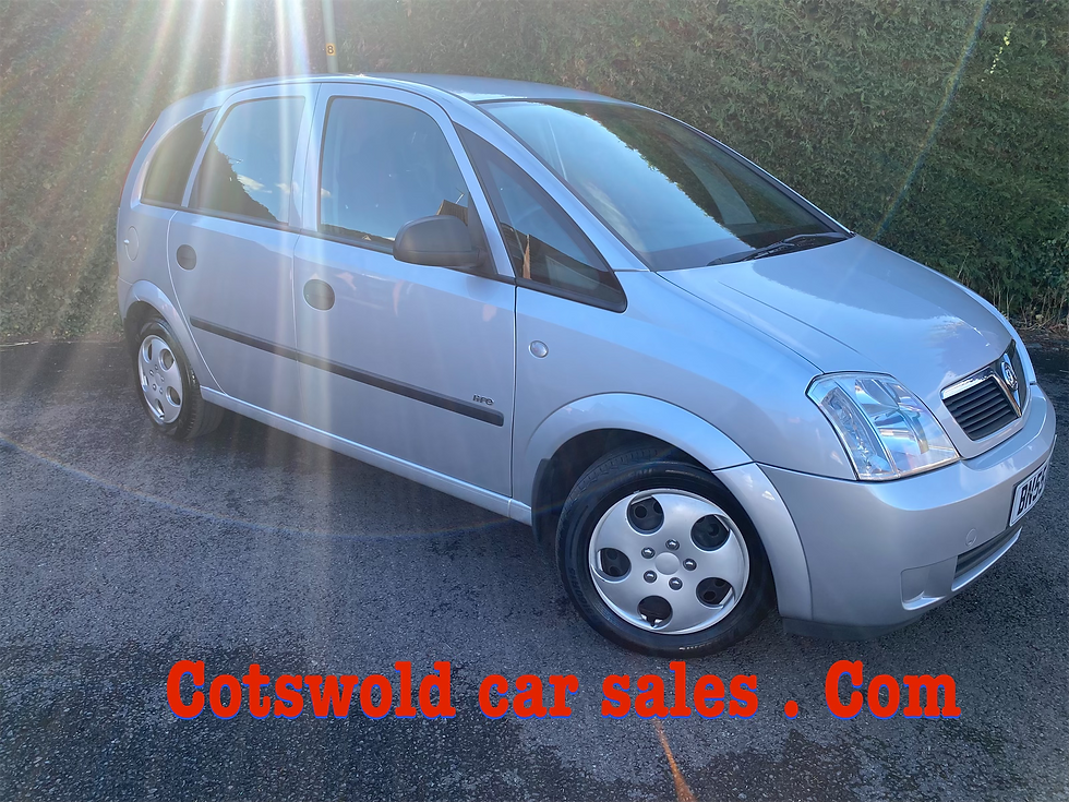 O6 VAUXHALL MERIVA 1.4 life