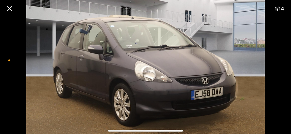 HONDA JAZZ CVT 7 1.4 se 5DOOR