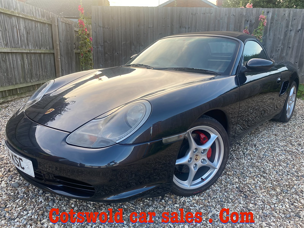 04 PORSCHE BOXTER S 3.2 MANUAL 6 SPEED