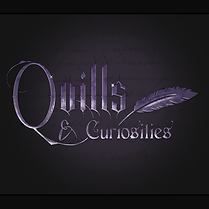 Quills & Curiosities Main Logo - Dacien Mythale.png