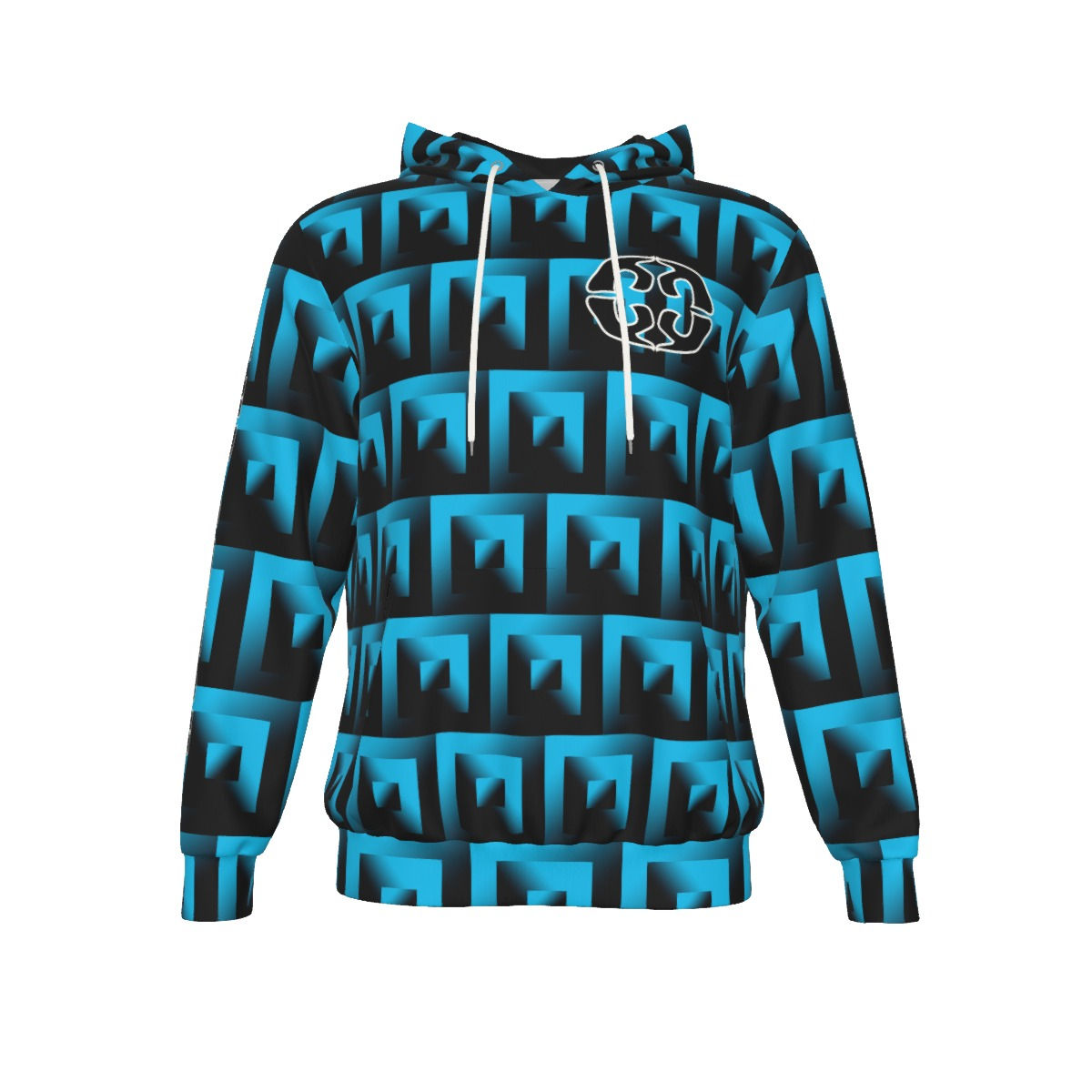 CLUB STITCH HOODIE (CUBIC/SKY/BLK)