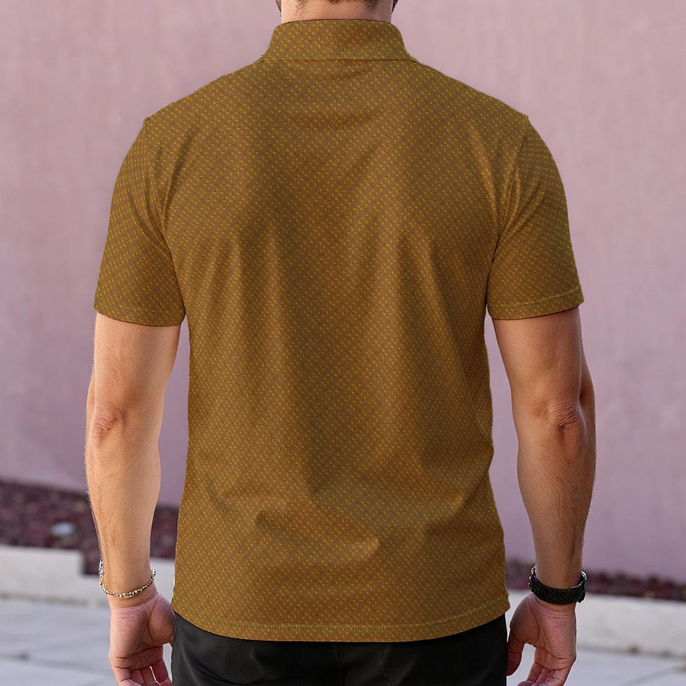 Thumbnail: JEROME'S SIGNATURE POLO 2.6 (GRPHX/BRWN/GLD)