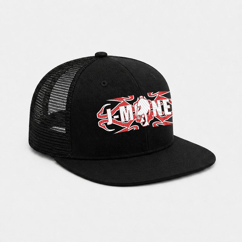 Thumbnail: J MO NET CAP 2.6 (EMB/RED/GRPX/WHT)