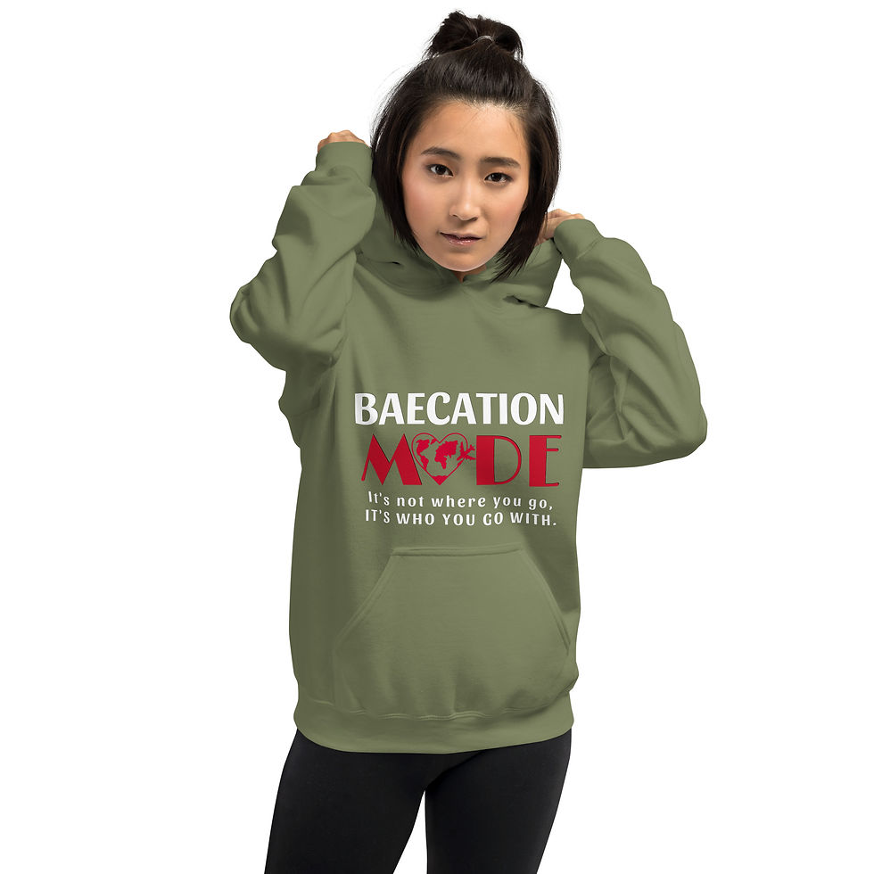 Thumbnail: Bae-Cation Unisex Hoodie