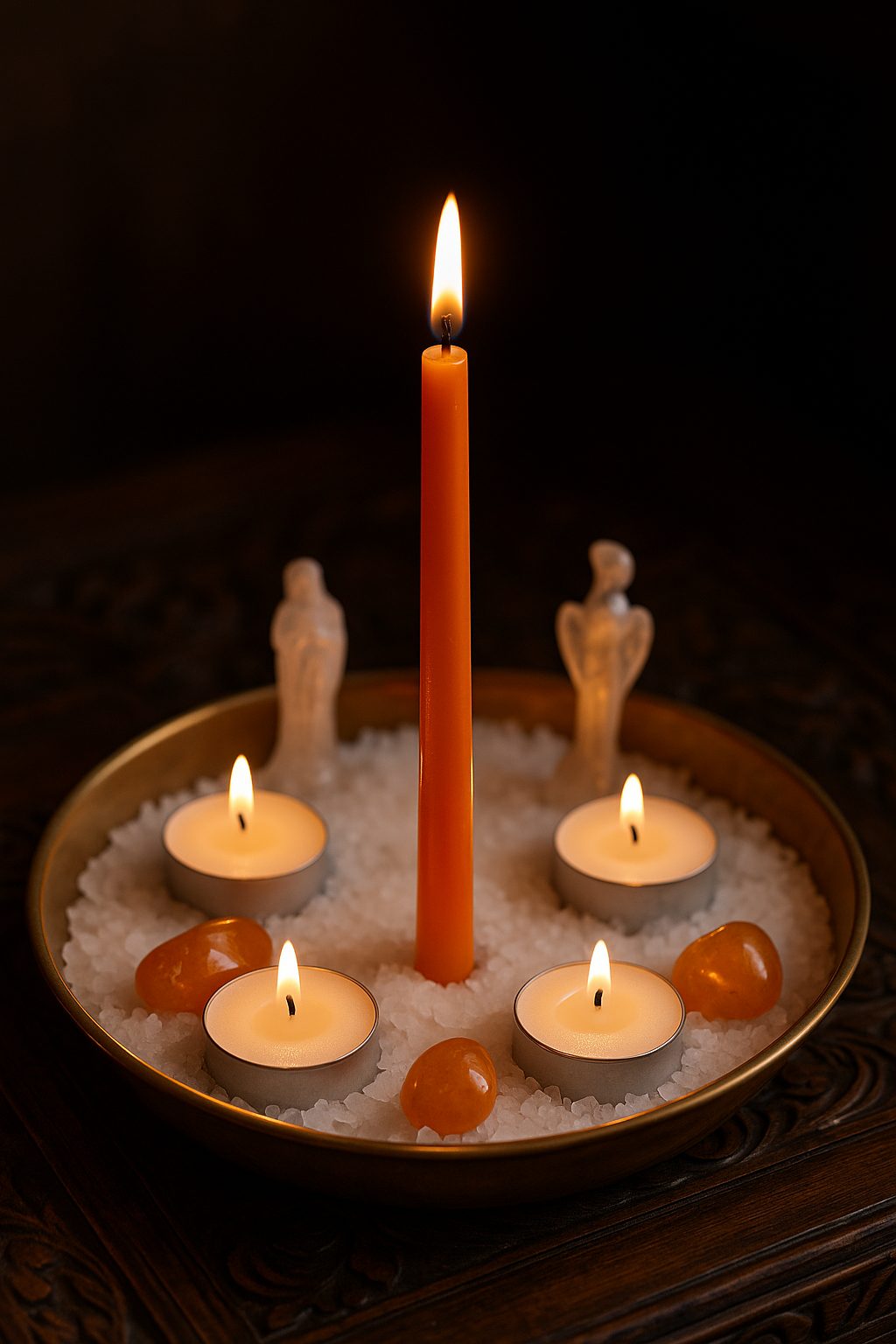 Sacral Chakra Balance Candle