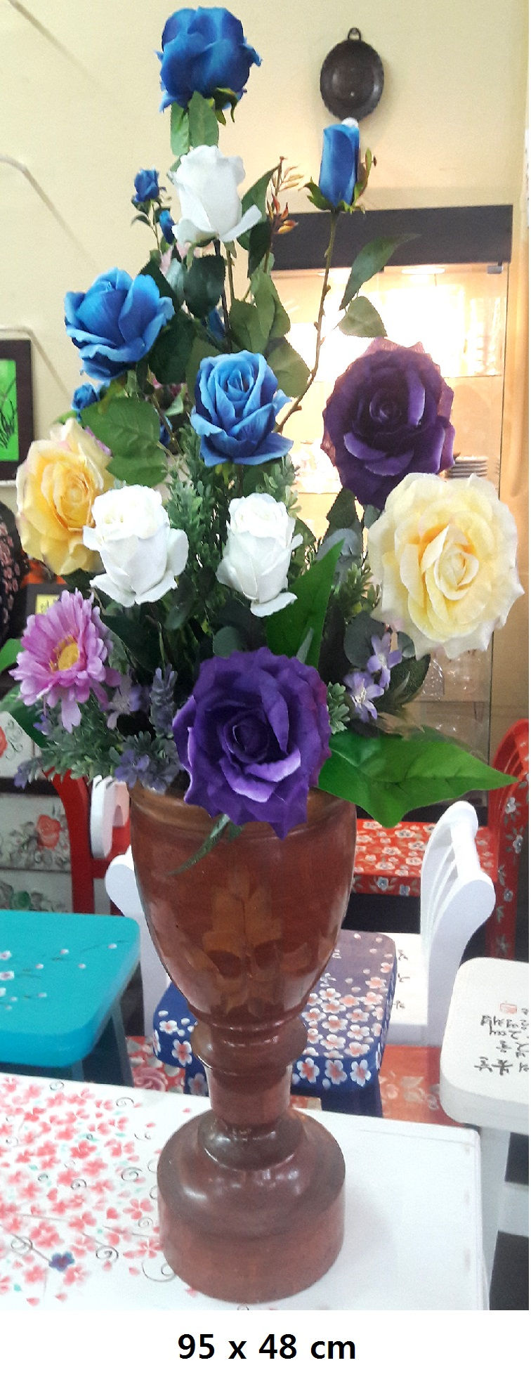 Miniatura: Flores Artificiales Con Macetas Incluidas varios modelos