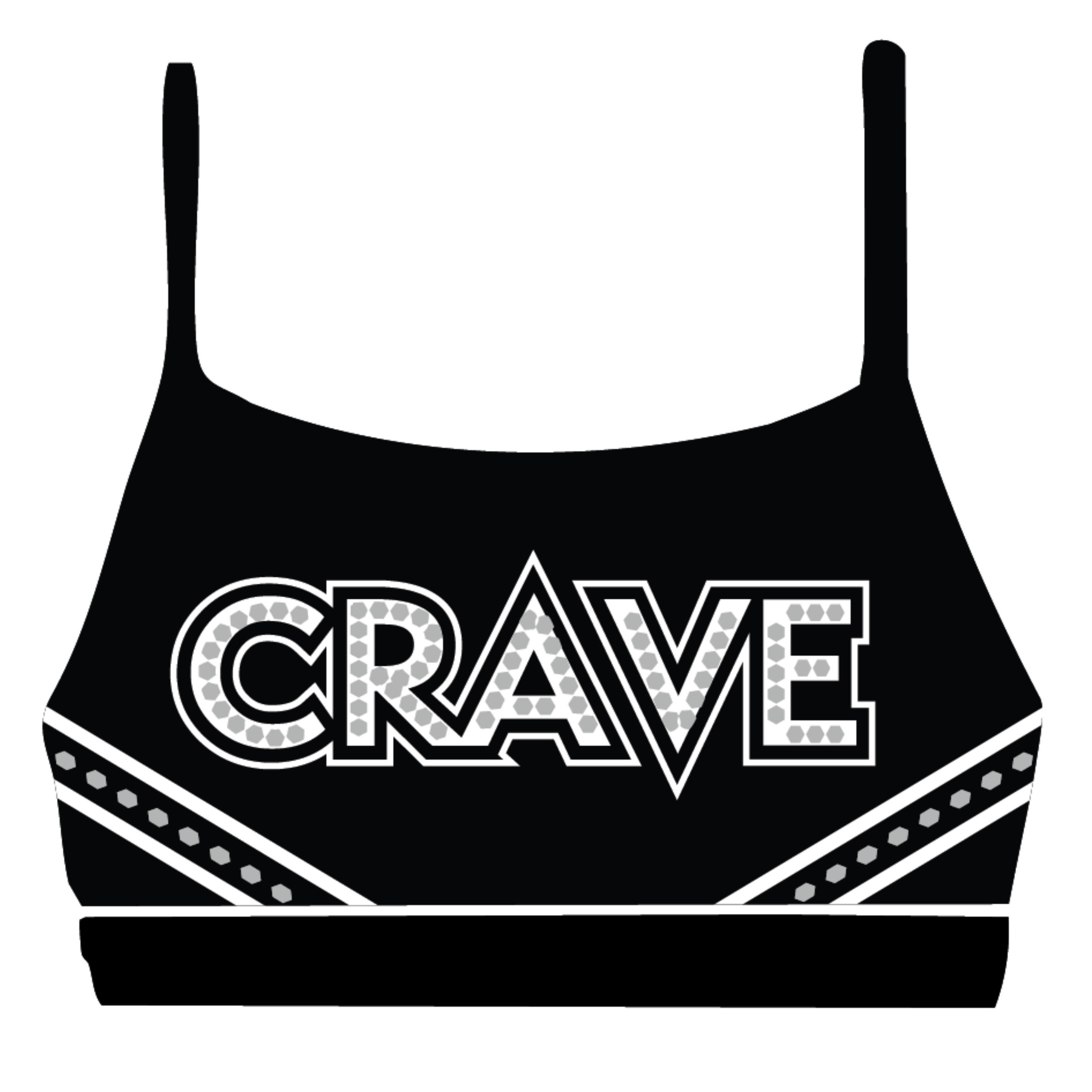 2026 Black Crave Sports Bra