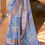 Thumbnail: Lavender Blue Pastel Patola Silk Saree