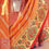 Thumbnail: Neon Orange Banarasi Soft Silk Saree