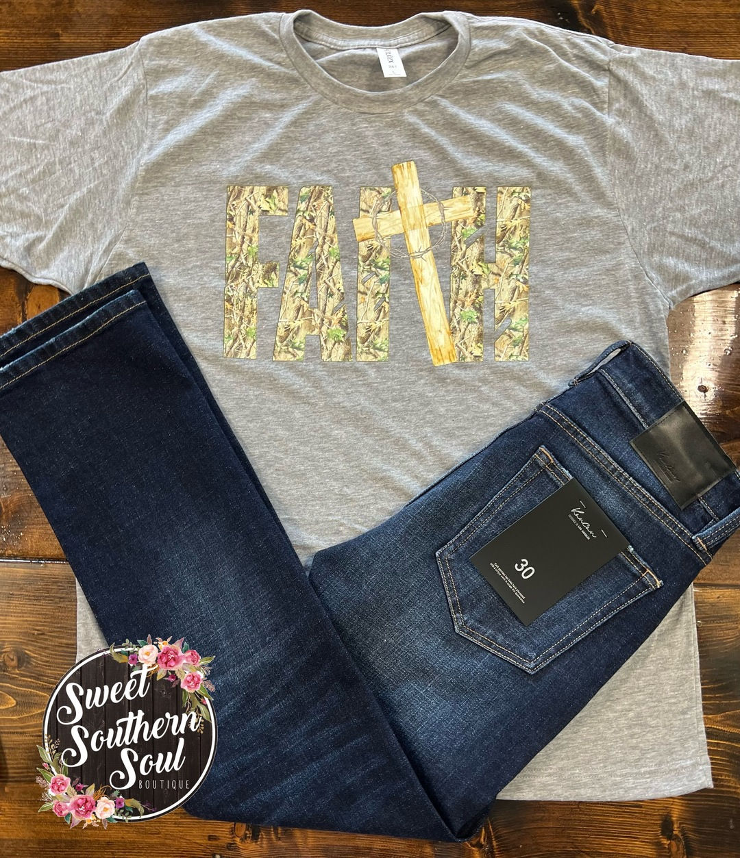 Camo Faith Tee