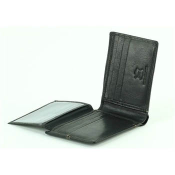 Thumbnail: Water Buffalo Stitch Wallet - Black