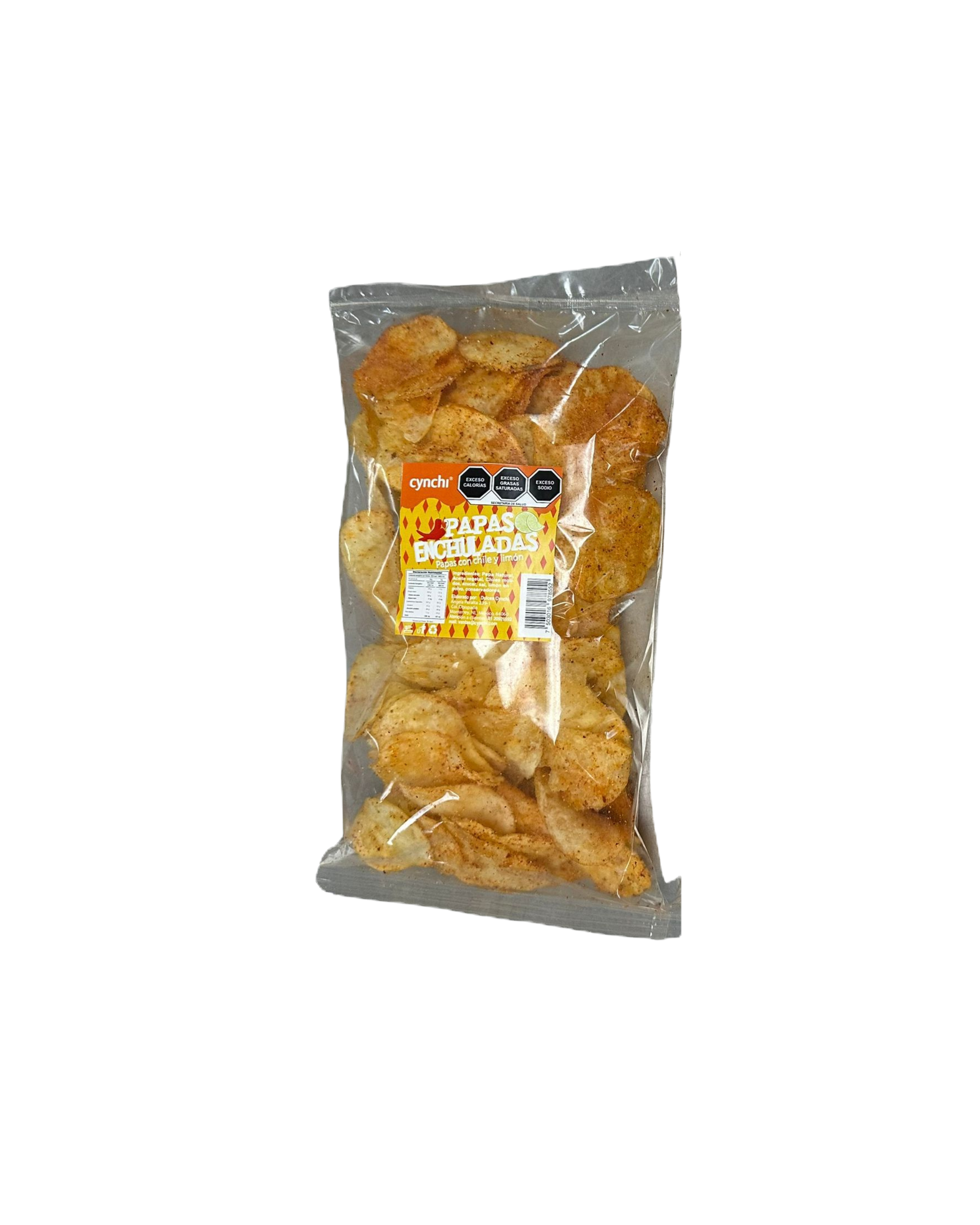 Papas enchuladas 250 gramos