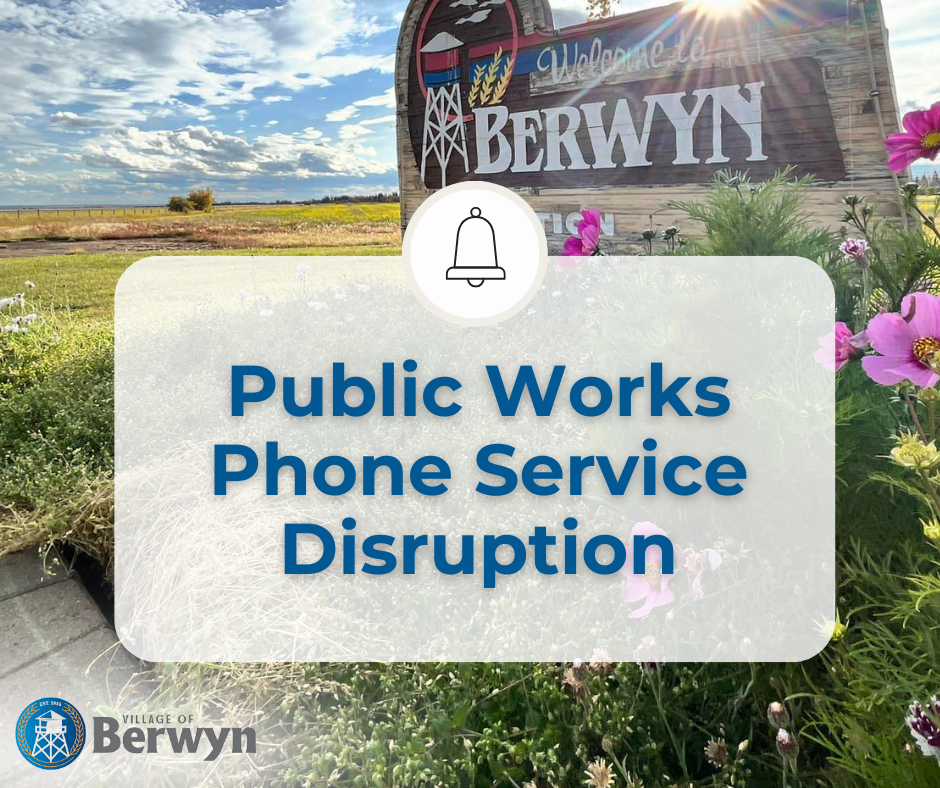 Public Works Phone Service Disruption