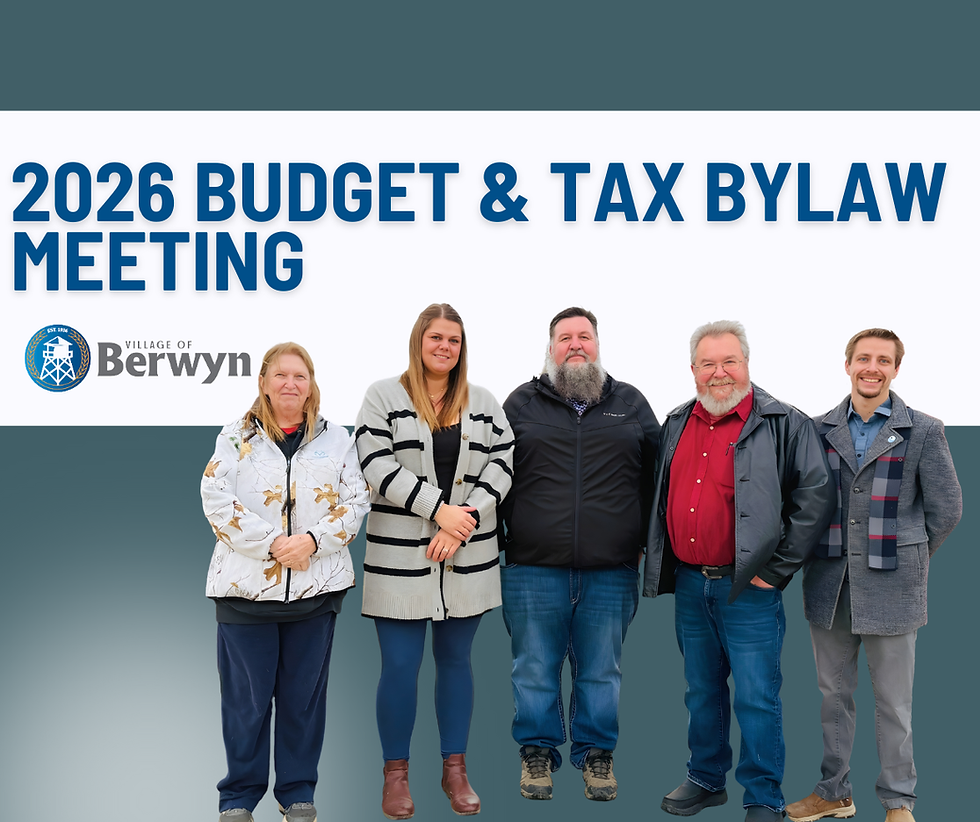 Budget & Tax Bylaw Meeting