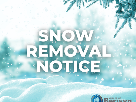 Snow Removal Notice