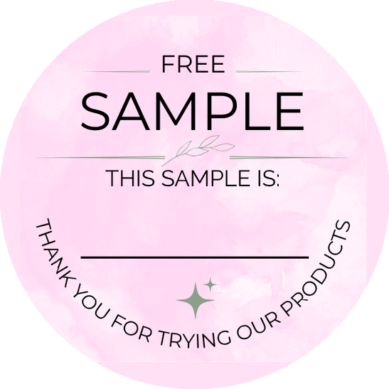 Thumbnail: Elegant Free Sample Stickers