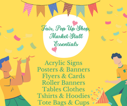 Fair, Pop Up Shop & Market Stall Essentials
