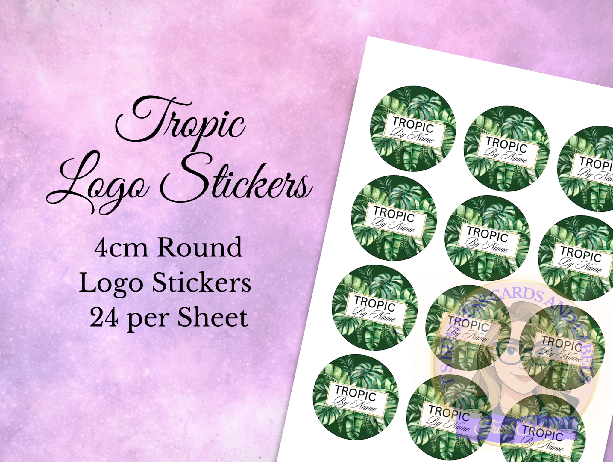 Tropic Logo Stickers
