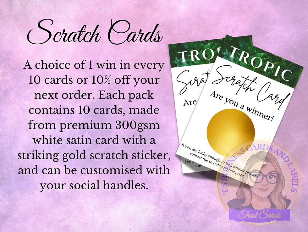 Tropic Scratch Card