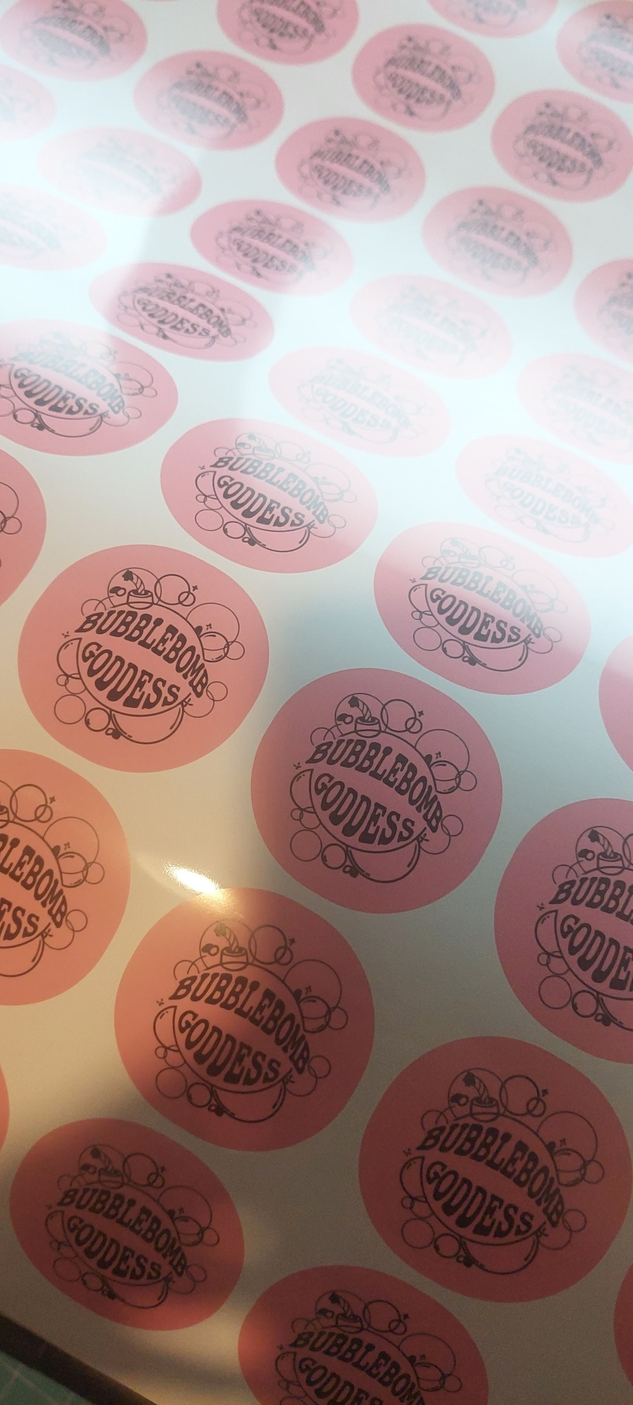 Round Vinyl Stickers