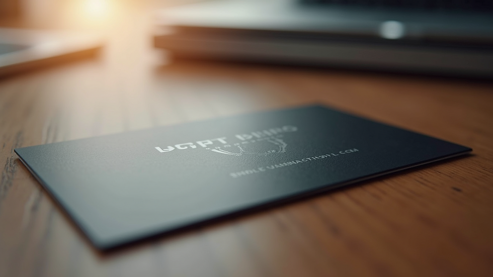 What to Consider When Creating Effective Business Cards