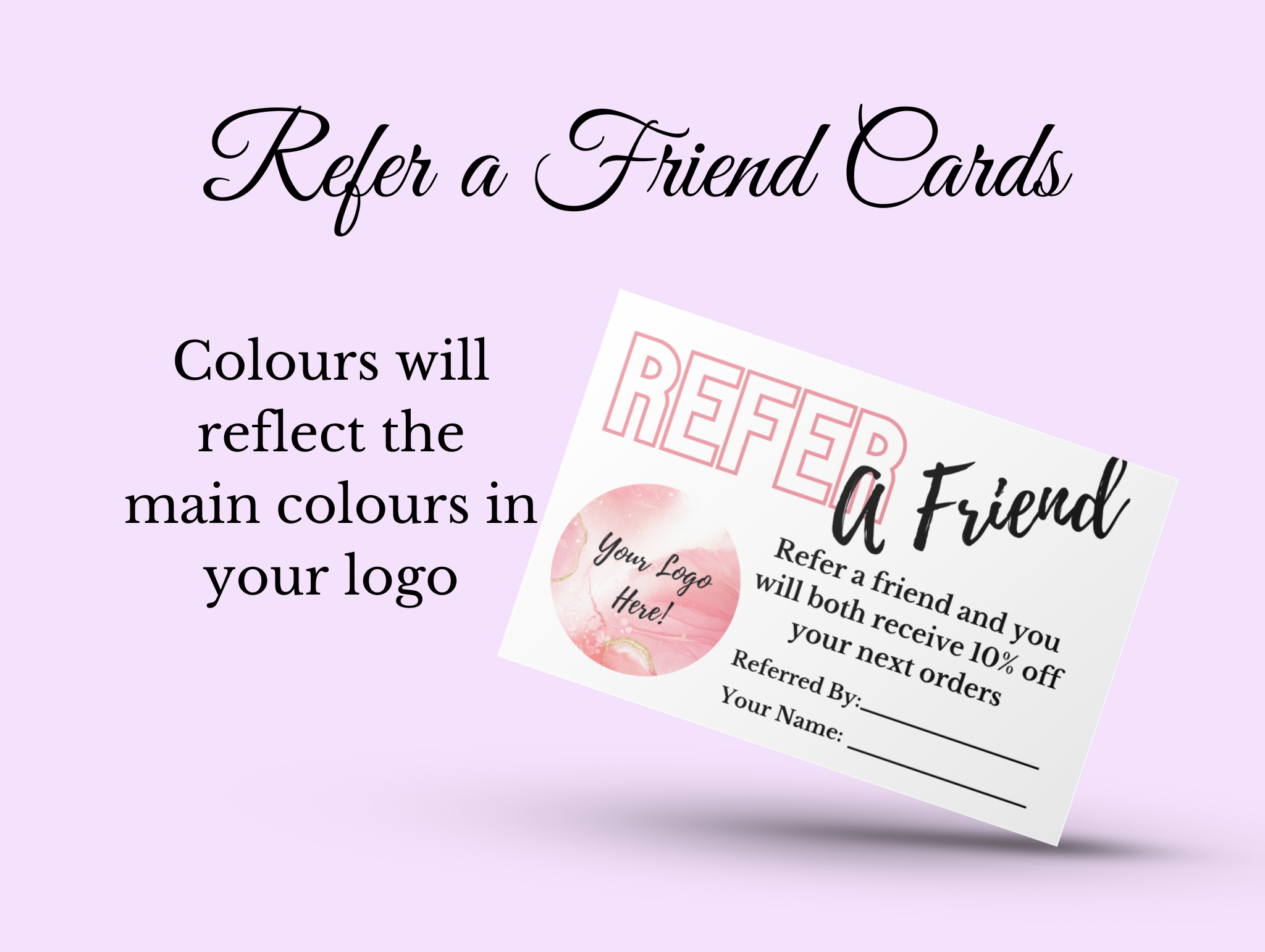 Refer a Friend Cards