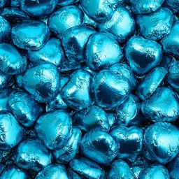 Thumbnail: Custom Foil Heart Chocolate Thank You Cards