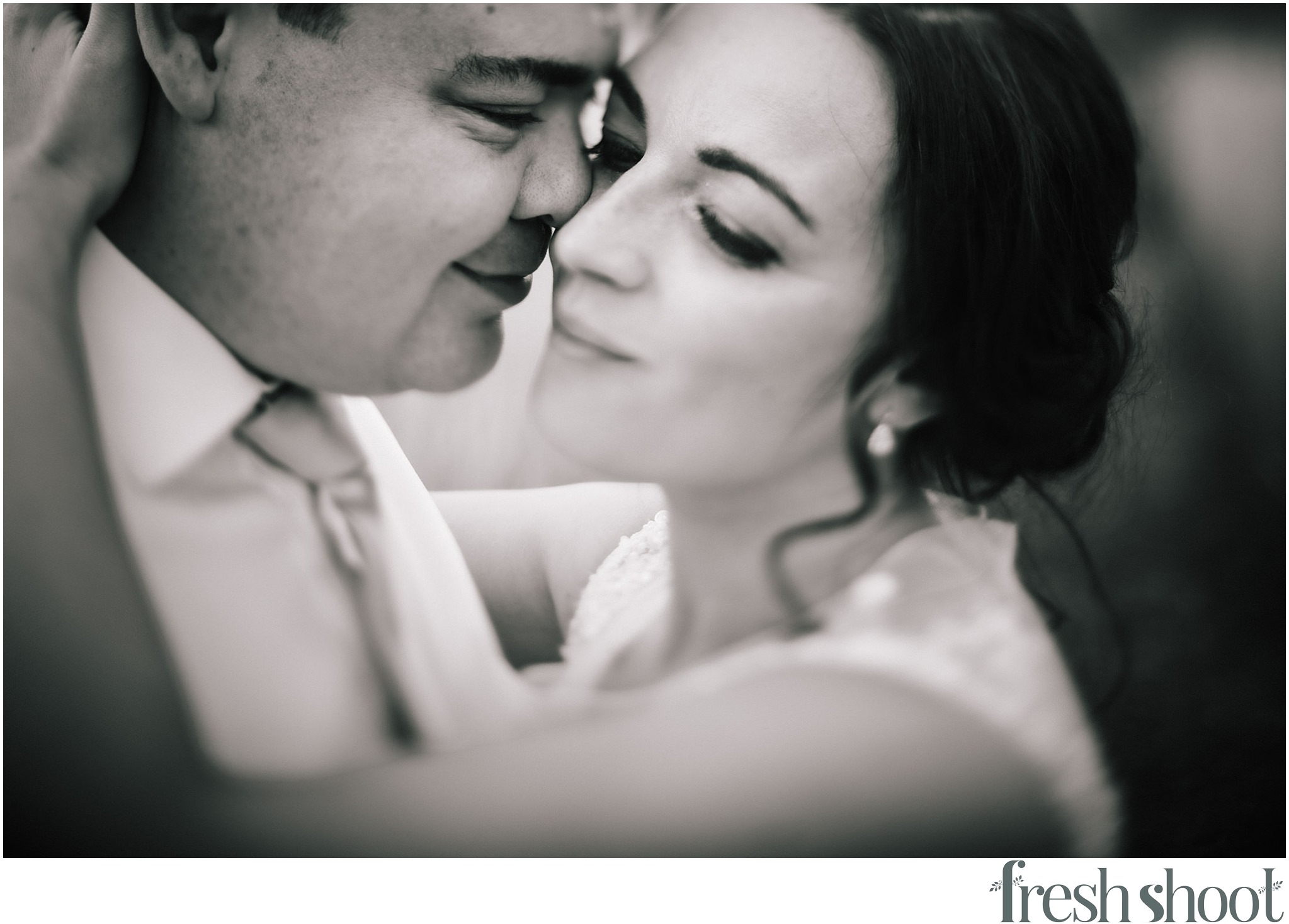 Romantic bridal hair and makeup