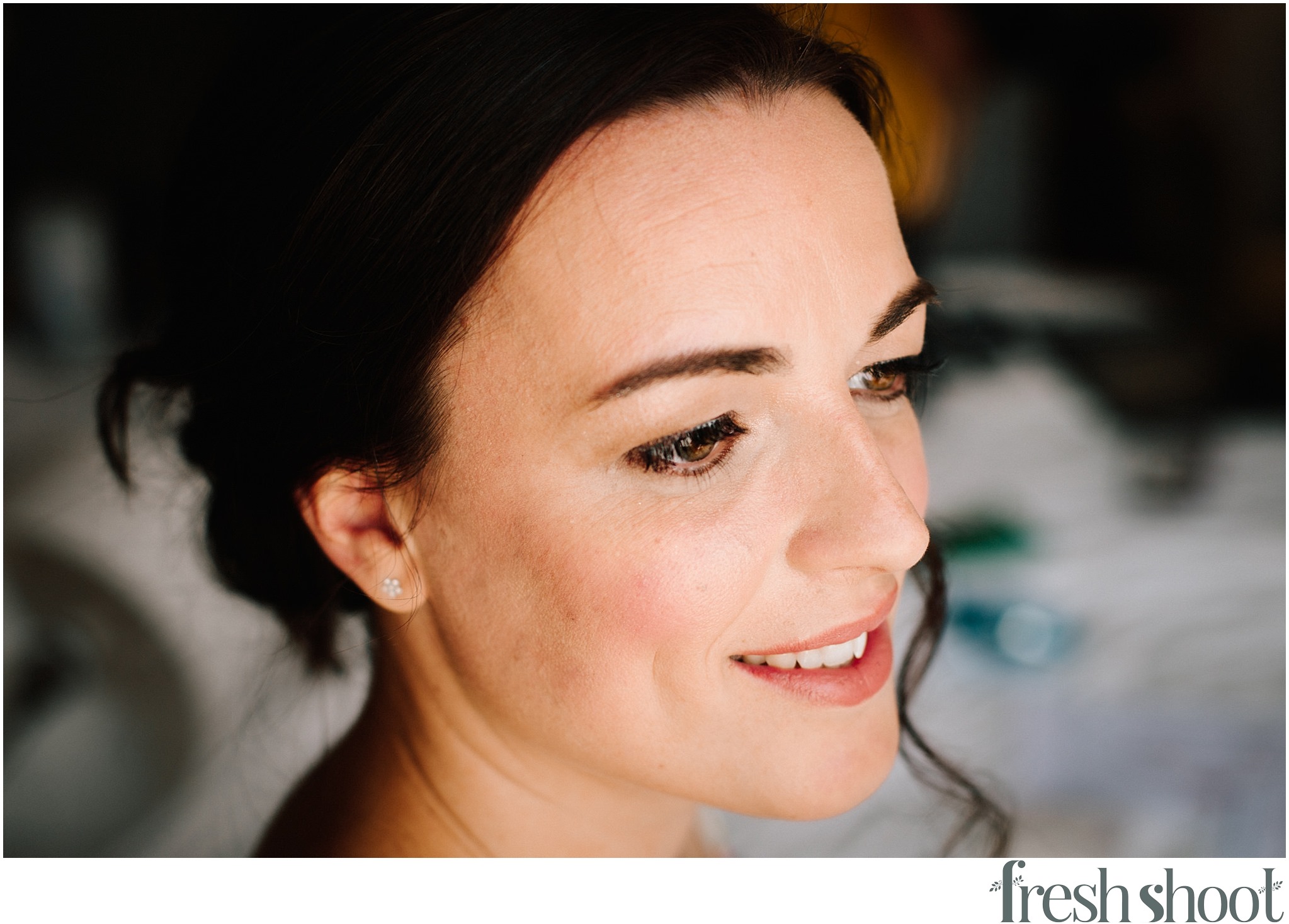 Bridal beauty shot