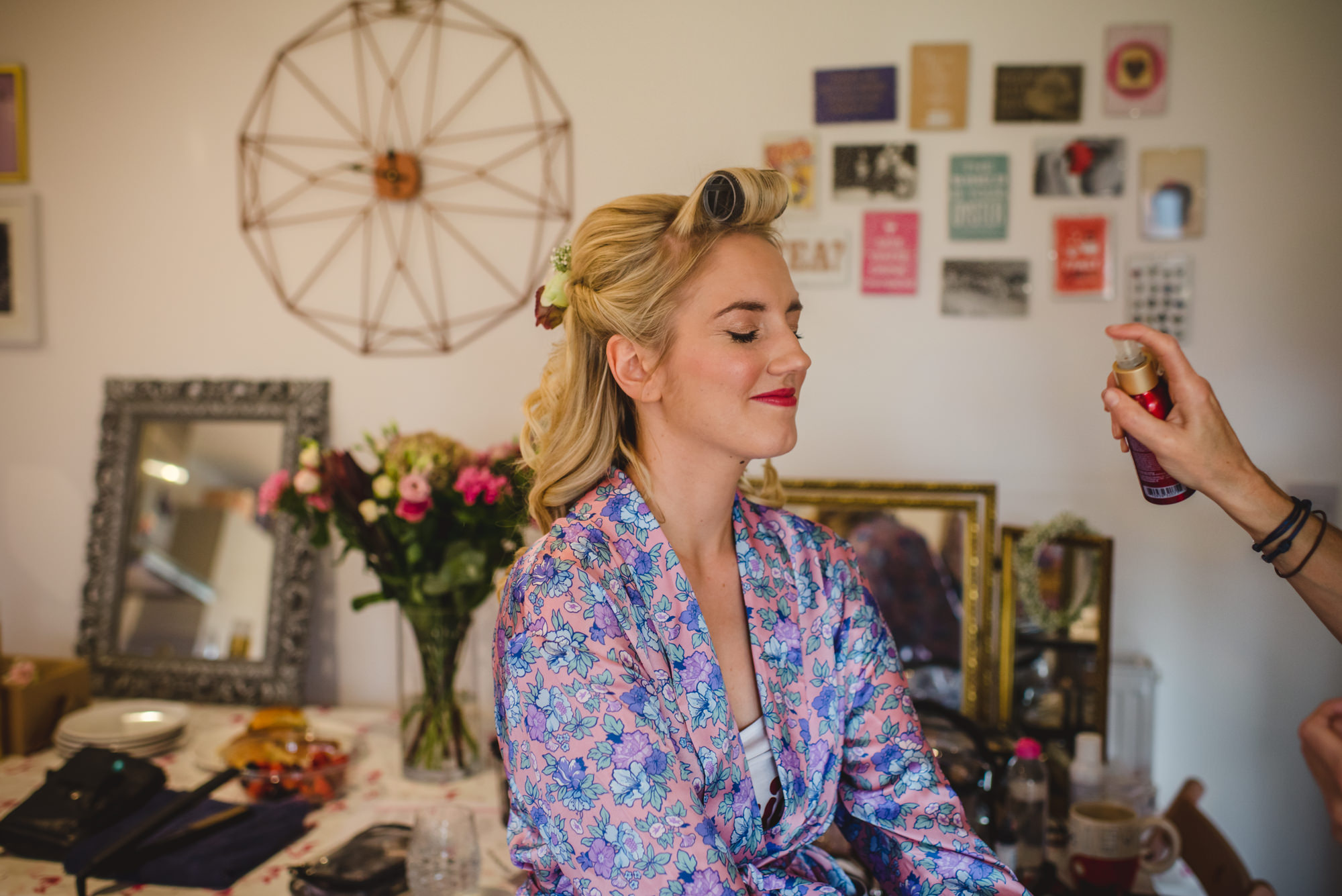 Luxury bridal makeup Hampshire