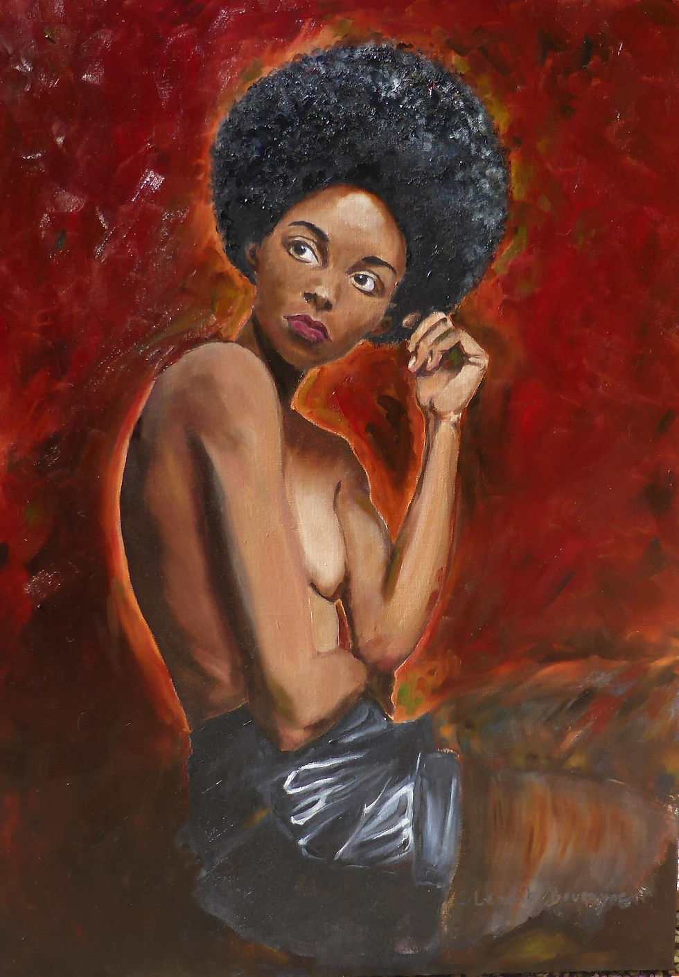 2021 buste nu afro 73 x 100 - P1010572 ajusté