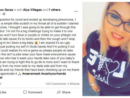 'I am scared, it’s not a game,' local woman, 29, shares COVID-19 experience