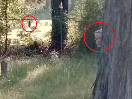 'Creepy' figures appear at a 'haunted' Texas Cemetery Google Street View