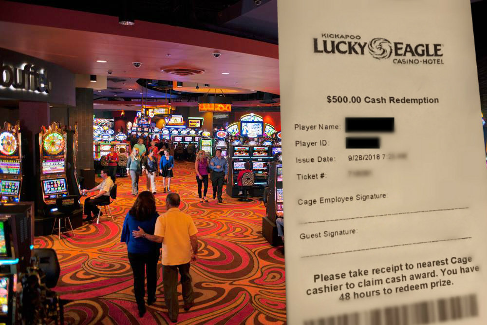 Lucky Eagle Casino machine malfunction causes chaos