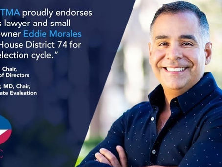 Texas Medical Association's bipartisan political arm 'TEXPAC' endorses Eddie Morales